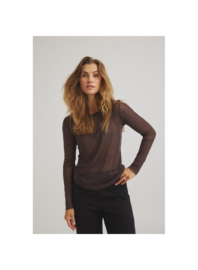 Top Sigborg mesh choco lux