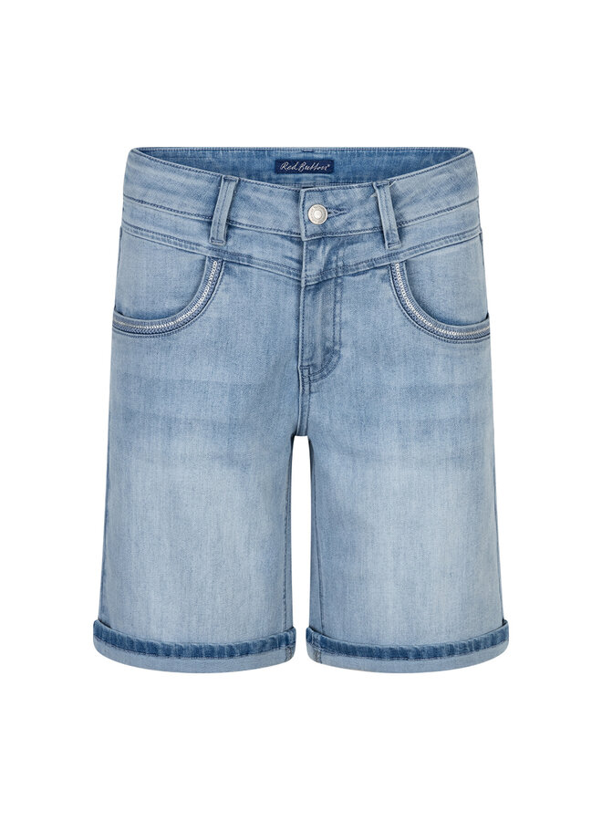 Short Sienna embroidery bleach