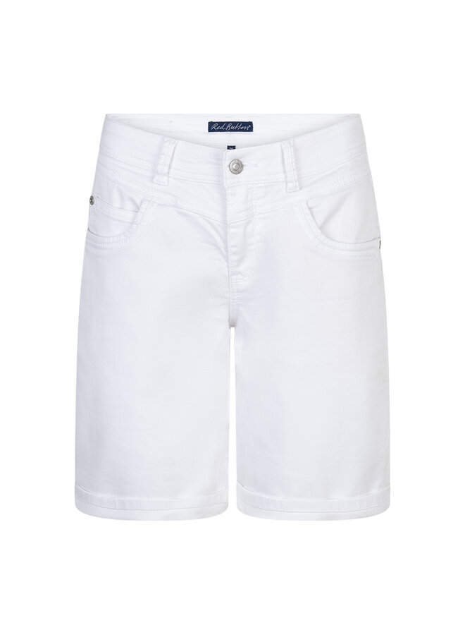 Short Relax jog white & scarf