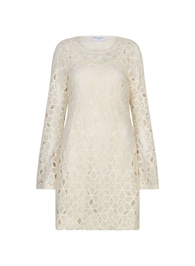 Jurk Moni off white