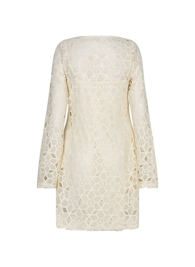 Jurk Moni off white
