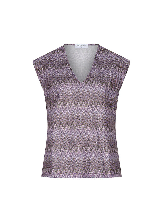 Top Tessa purple