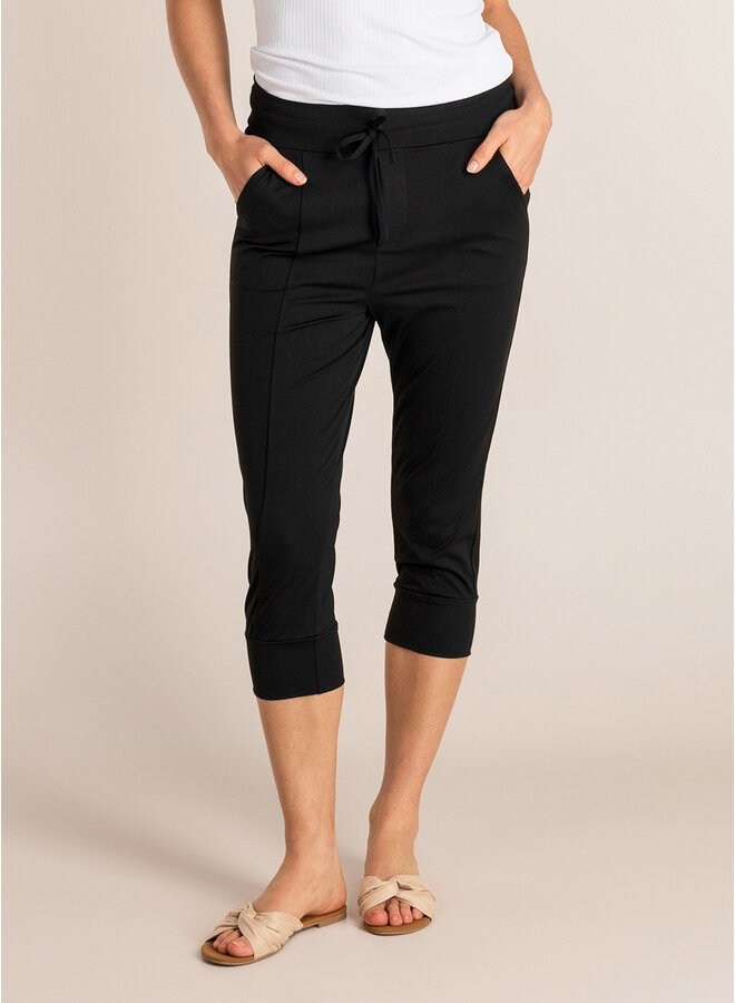 Broek Ciana black capri