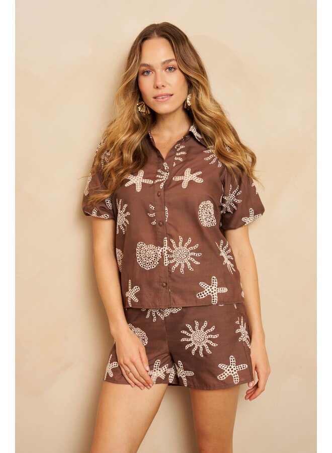 Blouse Rianne brown