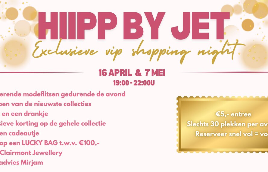 Exclusieve VIP Shopping Night