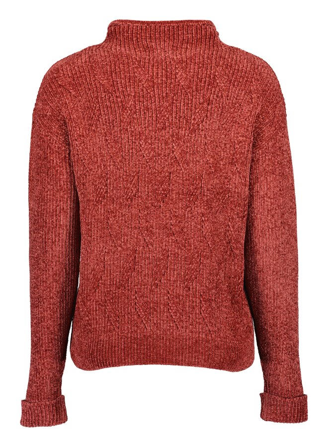 Trui Seven 248140 donkerrood
