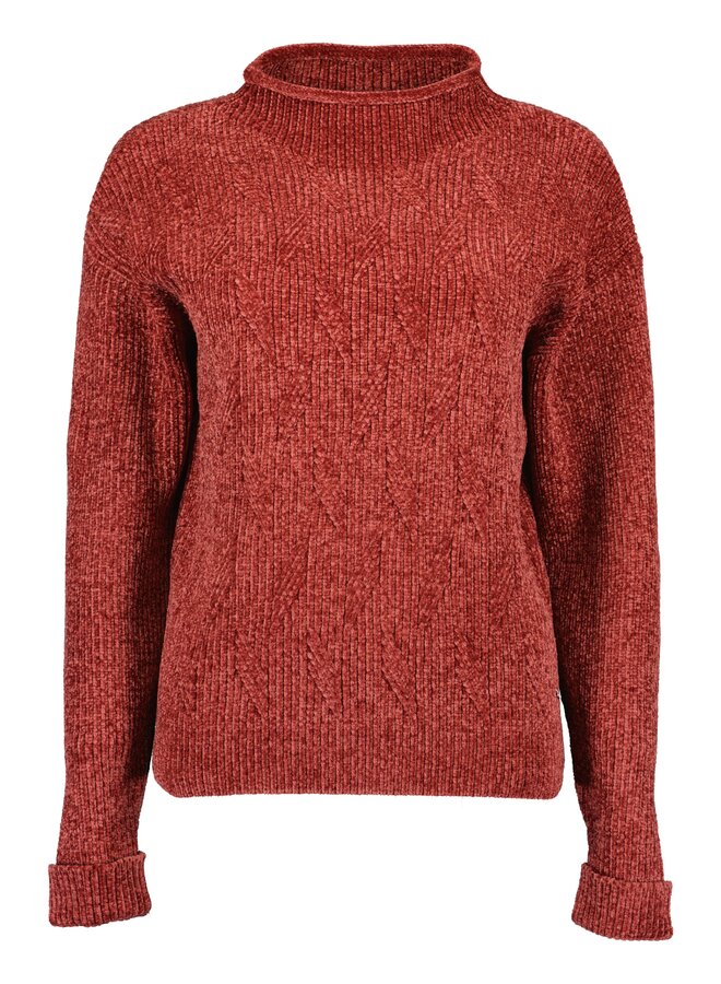 Trui Seven 248140 donkerrood