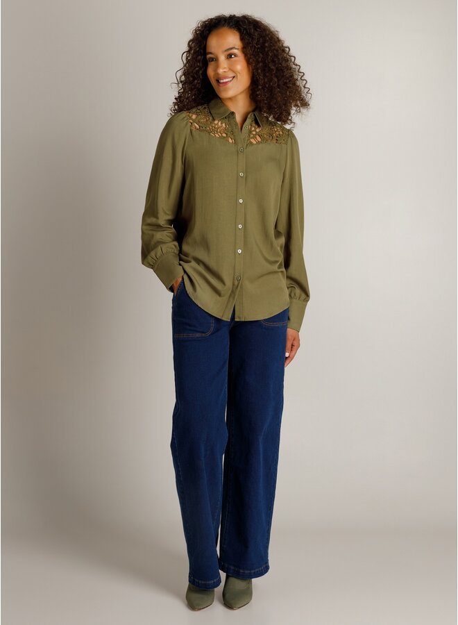 Blouse Hanien green