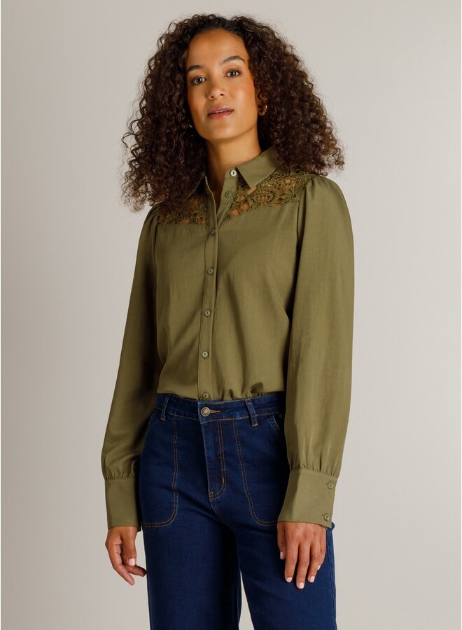 Blouse Hanien green