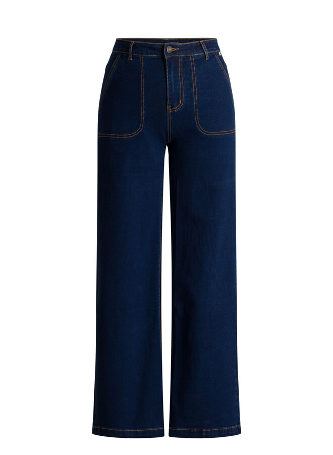 Broek Harmina dark blue