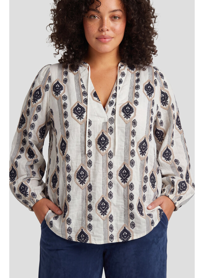 Top Sibylla offwhite/eclipse