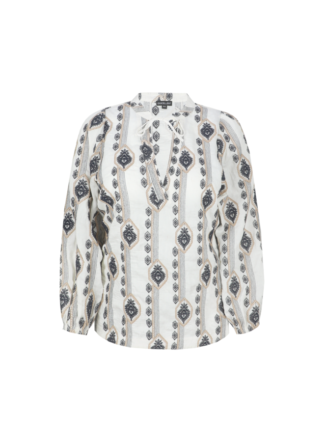 Top Sibylla offwhite/eclipse