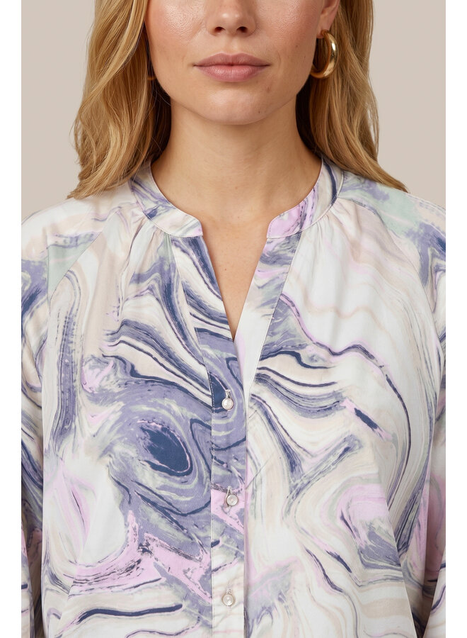 Blouse Lively lilac/color mix