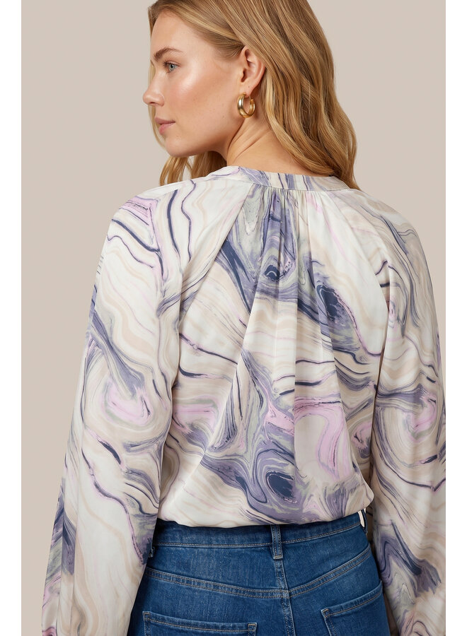 Blouse Lively lilac/color mix