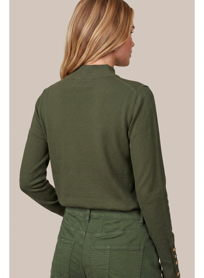 Trui Ambra knit pullover dark olive