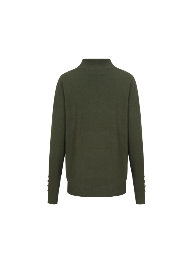 Trui Ambra knit pullover dark olive
