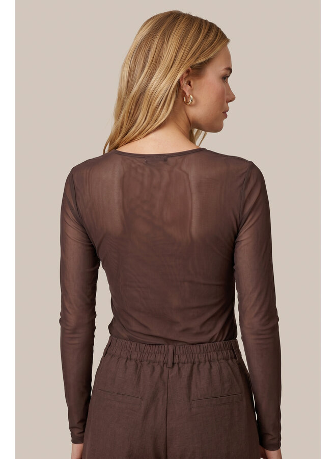 Top Tanea mocha brown