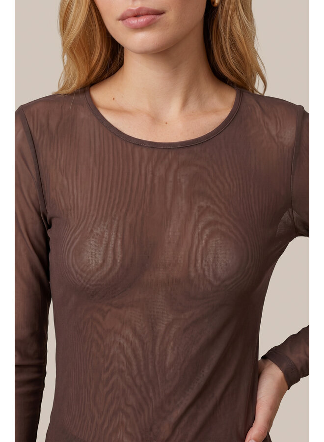 Top Tanea mocha brown
