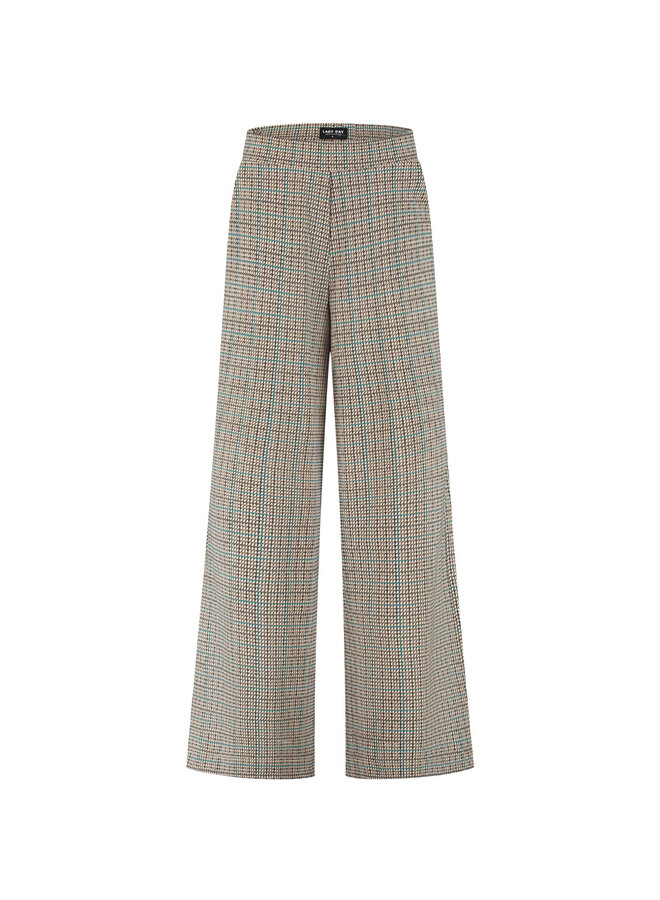 Broek Mille marin check print
