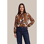 Blouse Iseult dark earth/color mix