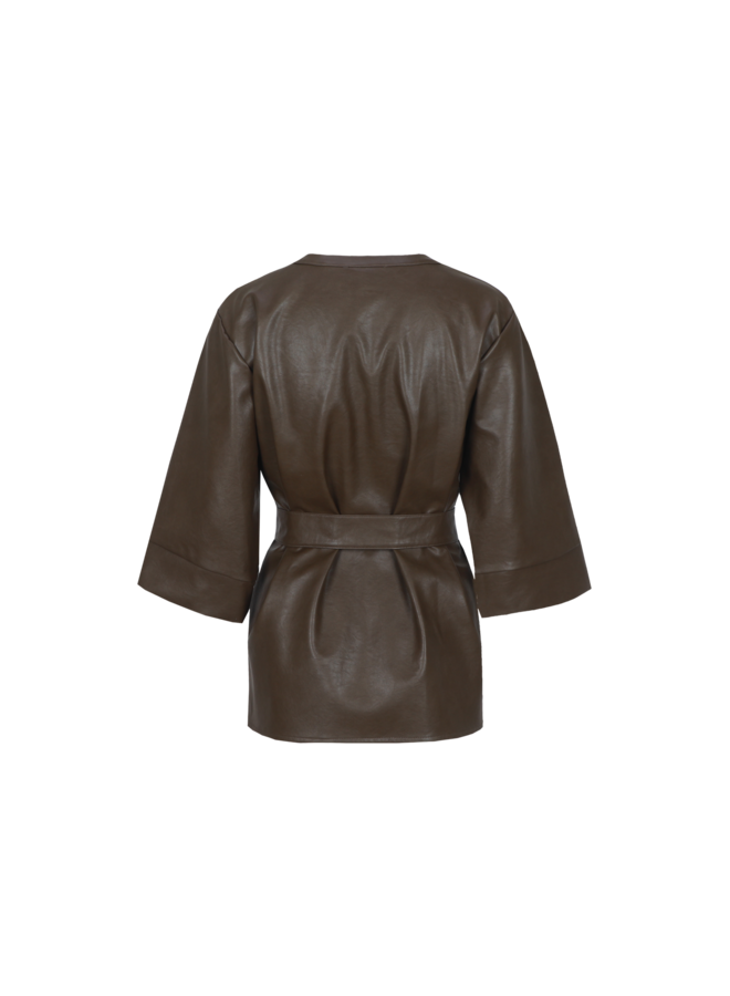 Jacket Aingeal dark earth
