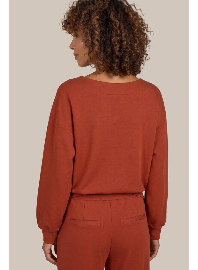 Sweater Aoife burnt henna