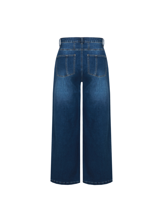 Broek Nico jeans denim dark blue