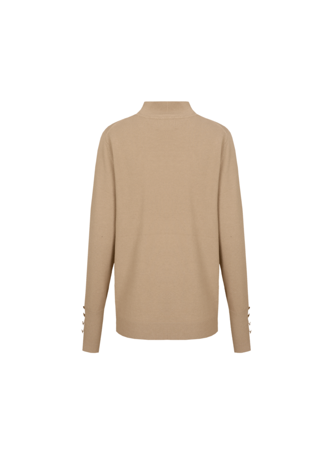 Trui Ambra knit pullover light camel
