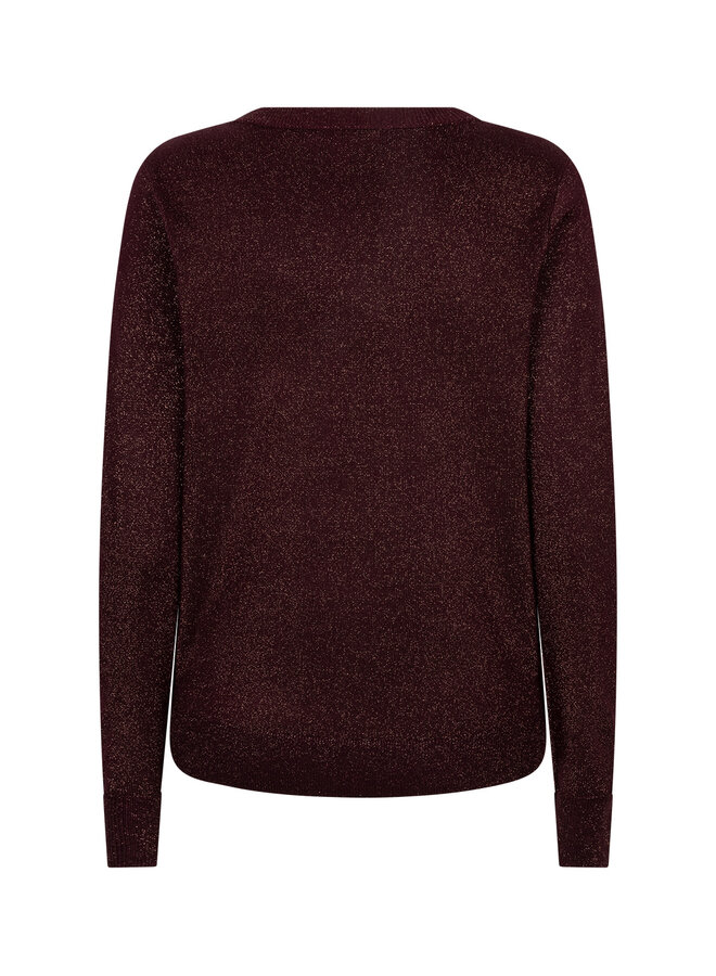 Trui Sweet sparkle burgundy