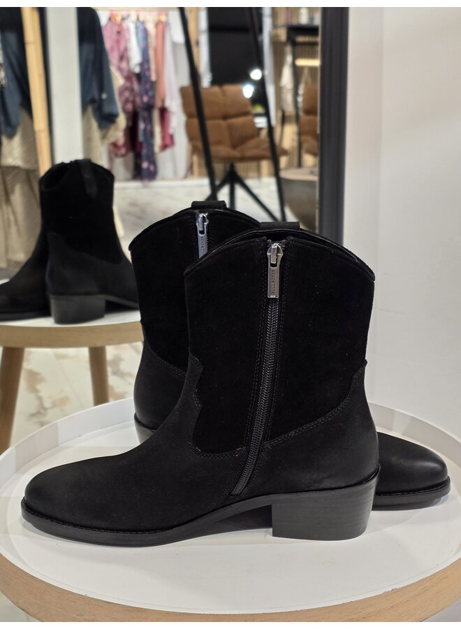 Laarzen black suède