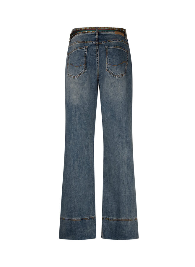 Broek Brielle vintage & scarf vintage