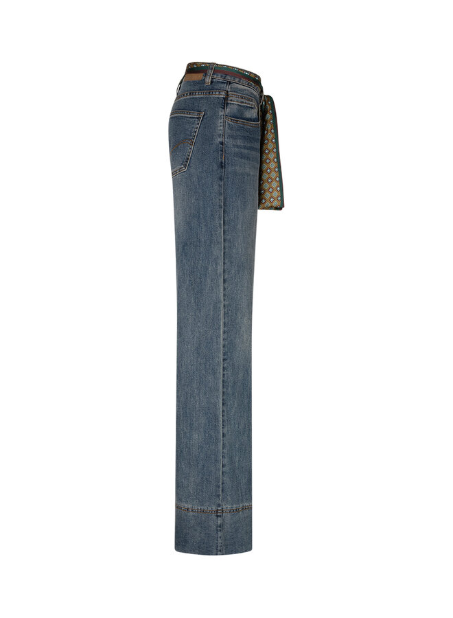 Broek Brielle vintage & scarf vintage