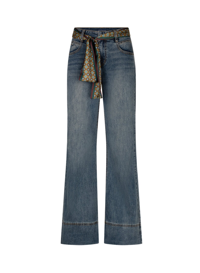 Broek Brielle vintage & scarf vintage