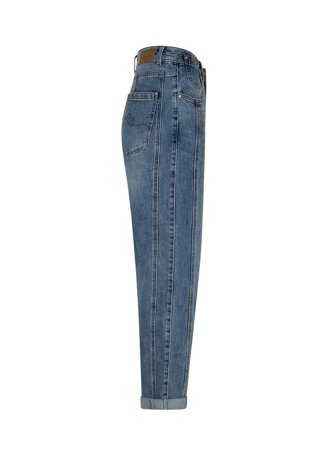 Broek Caitlina side patch vintage