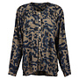 Blouse Seven 280128 blauw/bruin