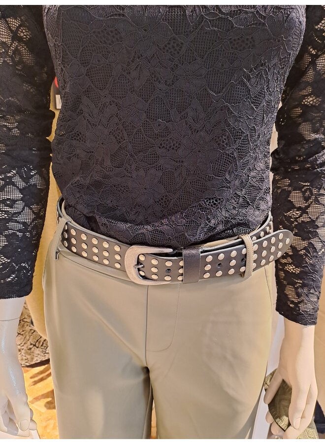 Riem Lancaster studs zwart