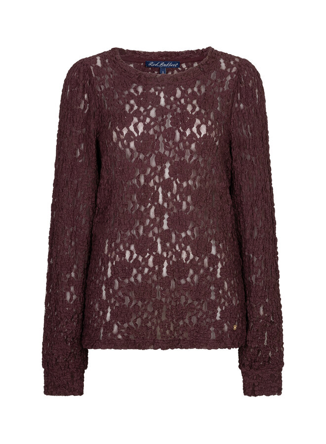 Top Lace burgundy