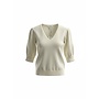 Trui Plain F fine knit beige