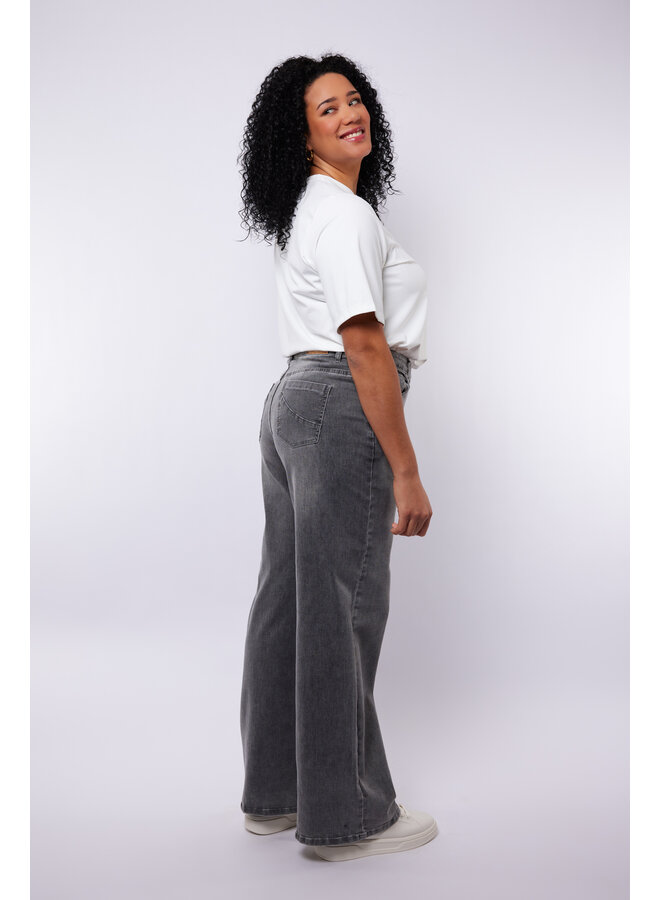 Broek Neona jeans denim mid gray