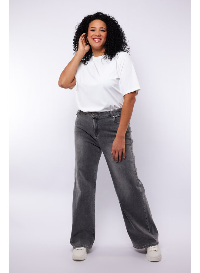 Broek Neona jeans denim mid gray