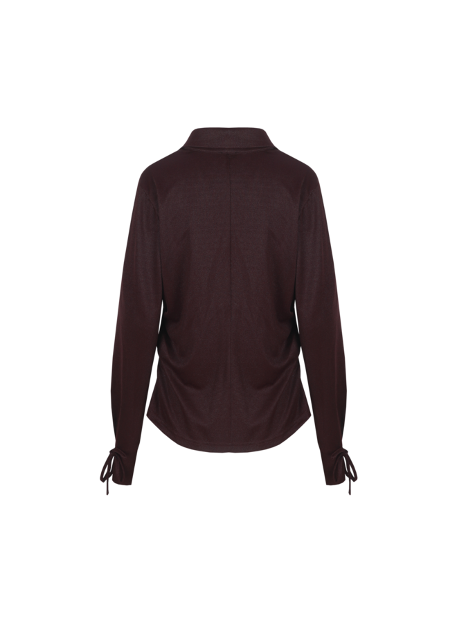 Blouse Winslet warm aubergine
