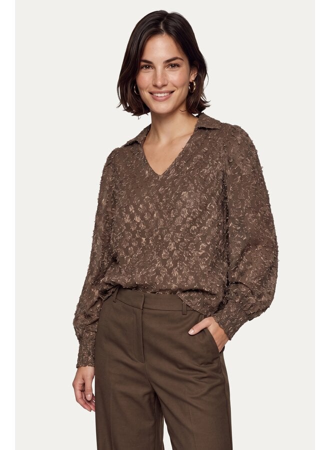 Top Lucy dark walnut