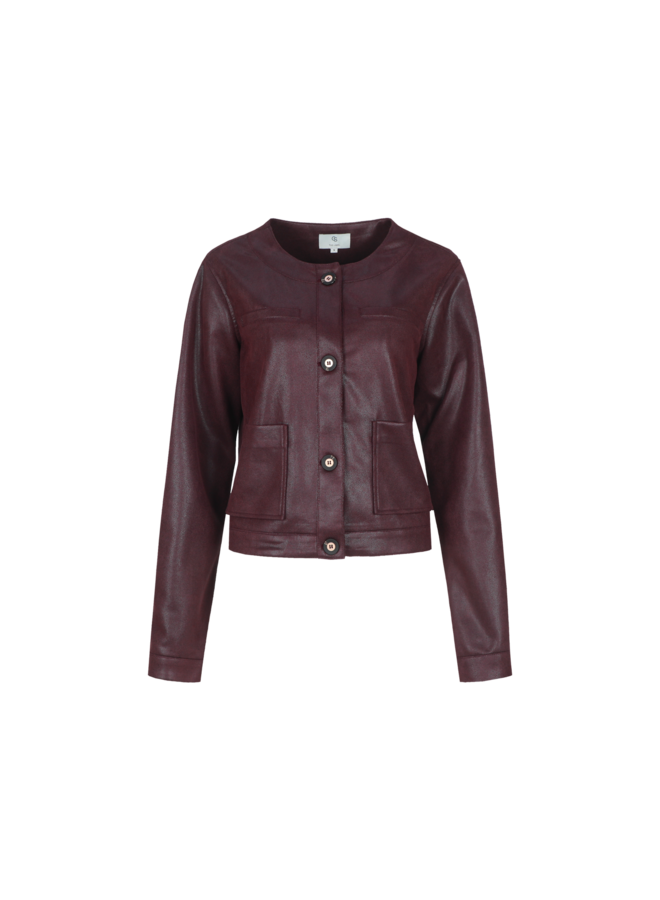 Jacket Ifra mulberry