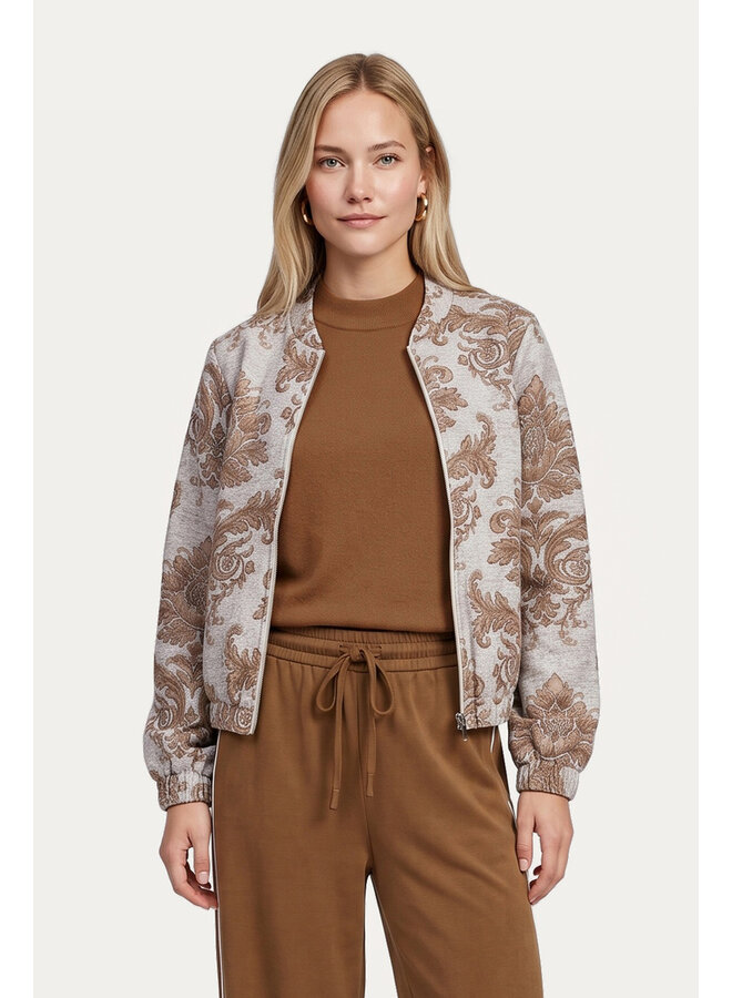 Bomber Jacket Jetty sand/colormix