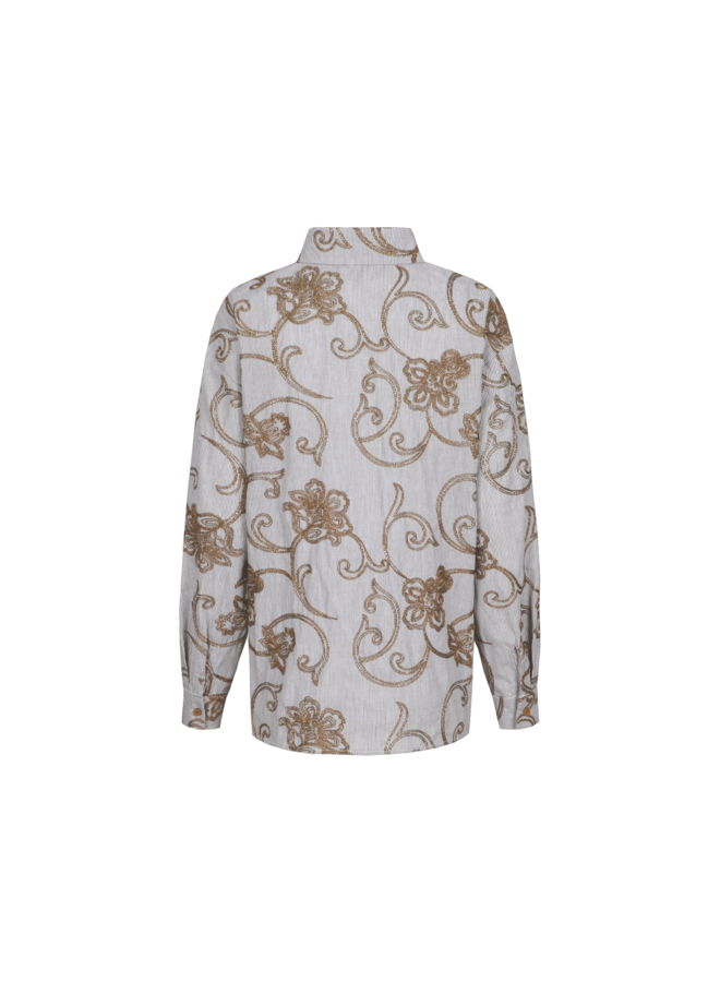 Blouse Lot dark chocolate/dark walnut