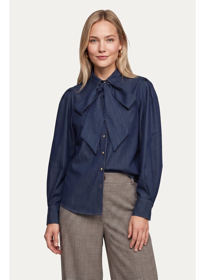 Blouse Lissa denim dark blue