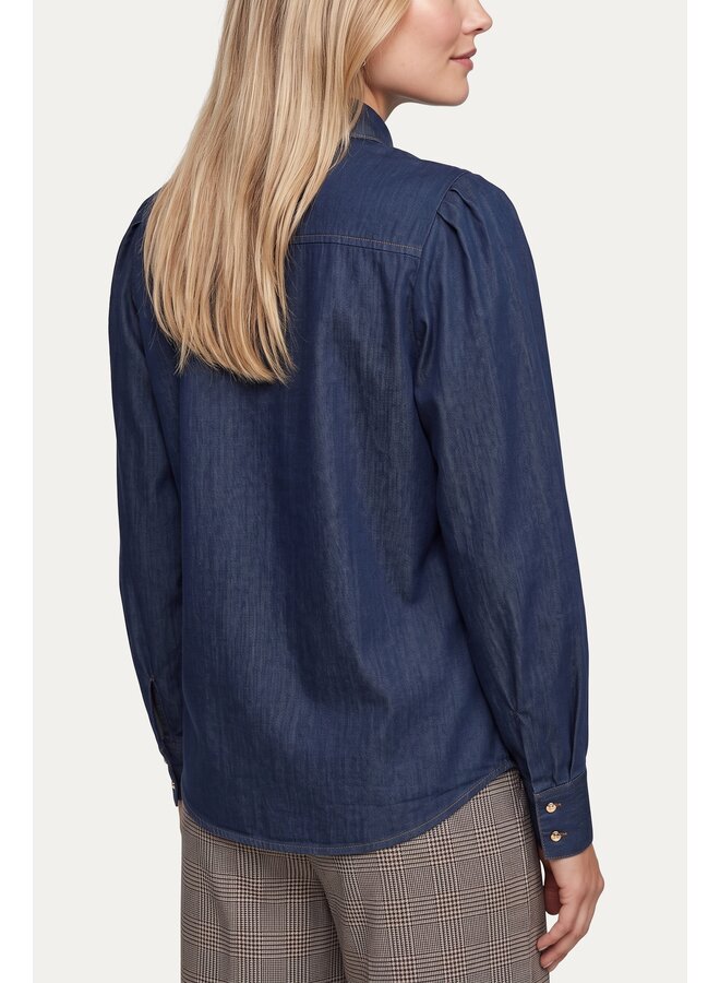 Blouse Lissa denim dark blue