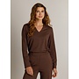Trui Kyana chocolate brown