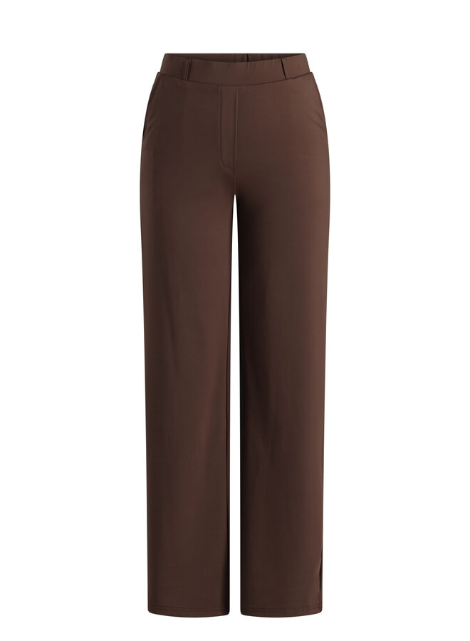 Broek Kylie chocolate brown