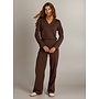 Broek Kylie chocolate brown